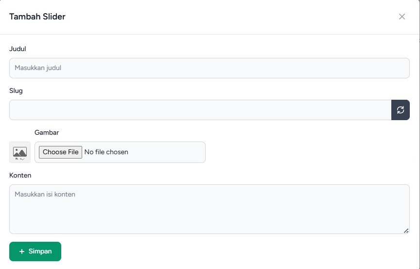 Form Slider