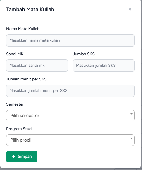 Mata Kuliah