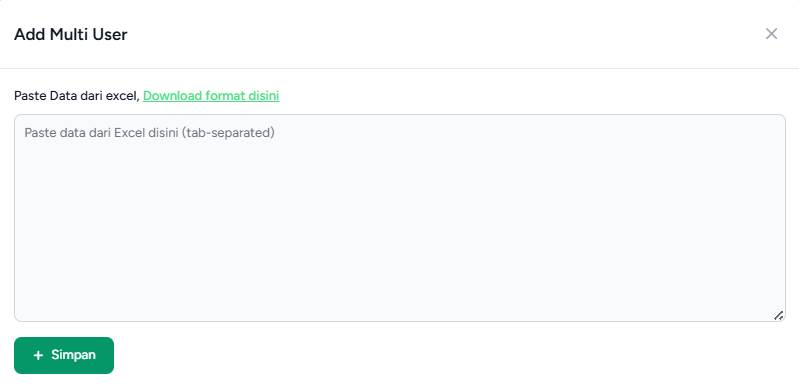 Multiple User